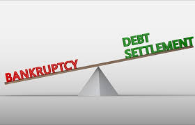 the differences between debt settlement and bankruptcy