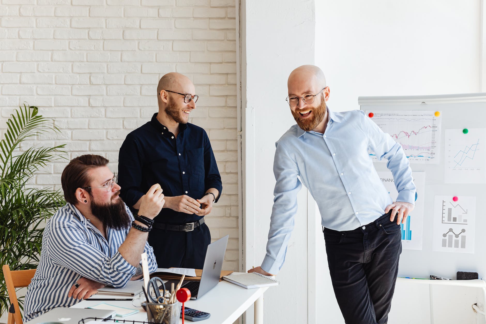 businessmen inside an office